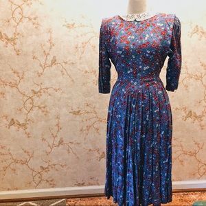 Vintage 1940's/1970's Prairie Dress